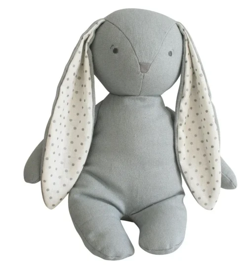 minnow Alimrose Grey Bobby Floppy Bunny New