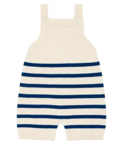 minnow Baby Breton Stripe Overall Breton Stripe Knit Clearance