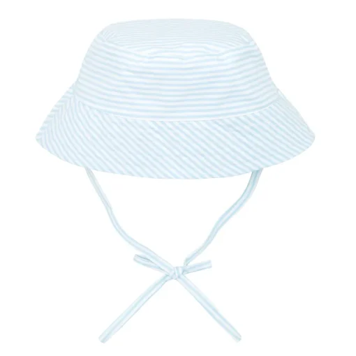 minnow Baby Bucket Hat | Swim Powder Blue Stripe New
