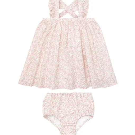minnow Baby Flutter Tank Bloomer Set Antique Floral Best