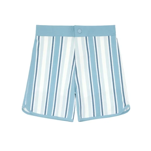 minnow Boys Boardshort | Swim Freshwater Stripe Best