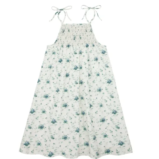minnow Girls Brock Collection X Smocked Dress Classic Fleur New