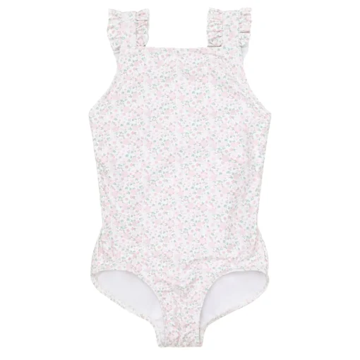 minnow Girls Ruffle Strap One Piece Antique Floral Best