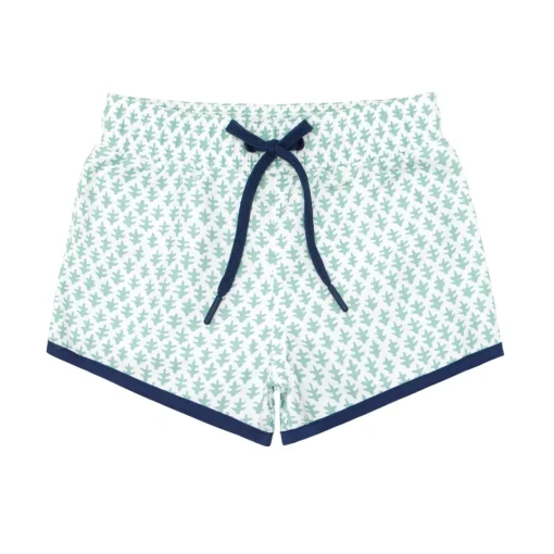 minnow X Sister Parish Boys Boardie Sea Leaf New
