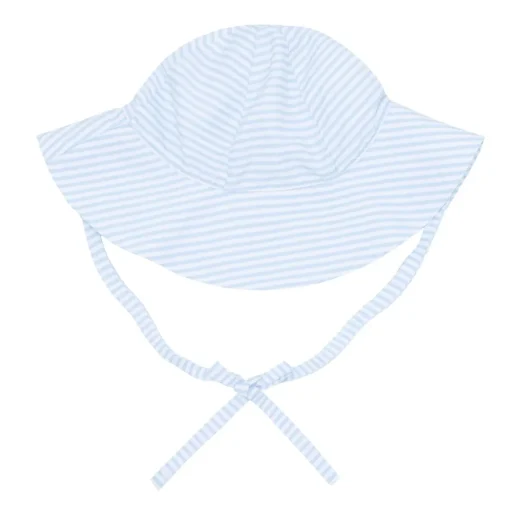 minnow Sun Hat Powder Blue Stripe Fashion