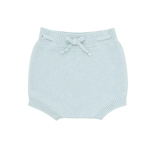 minnow Unisex Blue Knit Short Light Blue New