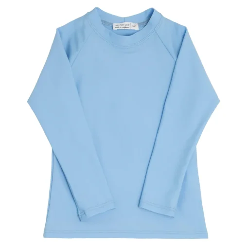 minnow Unisex Rashguard Peri Blue New