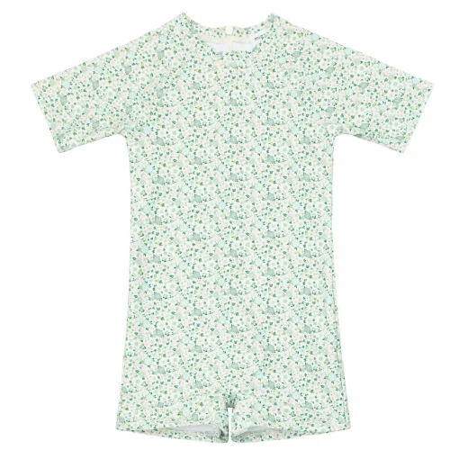 minnow Unisex Rashguard One Piece Sea Marsh Floral Clearance