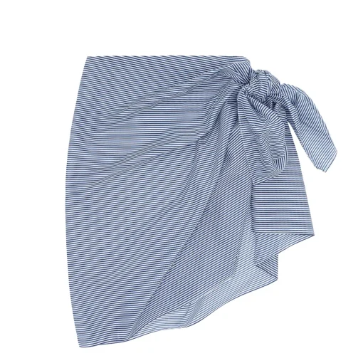 minnow Women's Pareo | Swim Navy Stripe Outlet