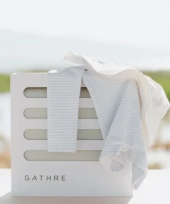 minnow Baby Boys' First Beach Day Bundle Powder Blue Stripe Discount