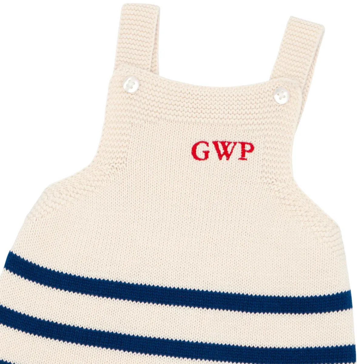 minnow Baby Breton Stripe Overall Breton Stripe Knit Discount