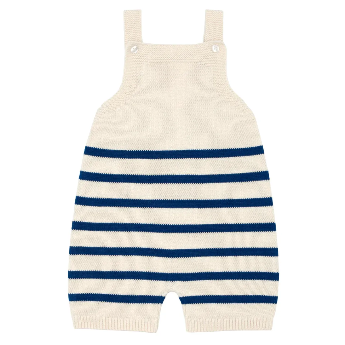 minnow Baby Breton Stripe Overall Breton Stripe Knit Best