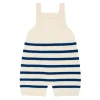 minnow Baby Breton Stripe Overall Breton Stripe Knit Clearance