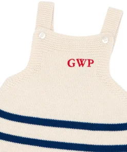 minnow Baby Breton Stripe Overall Breton Stripe Knit Clearance