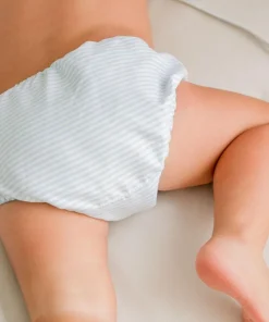 minnow Baby Diaper Cover Powder Blue Stripe Best