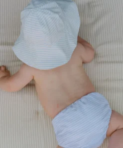 minnow Baby Diaper Cover Powder Blue Stripe Best