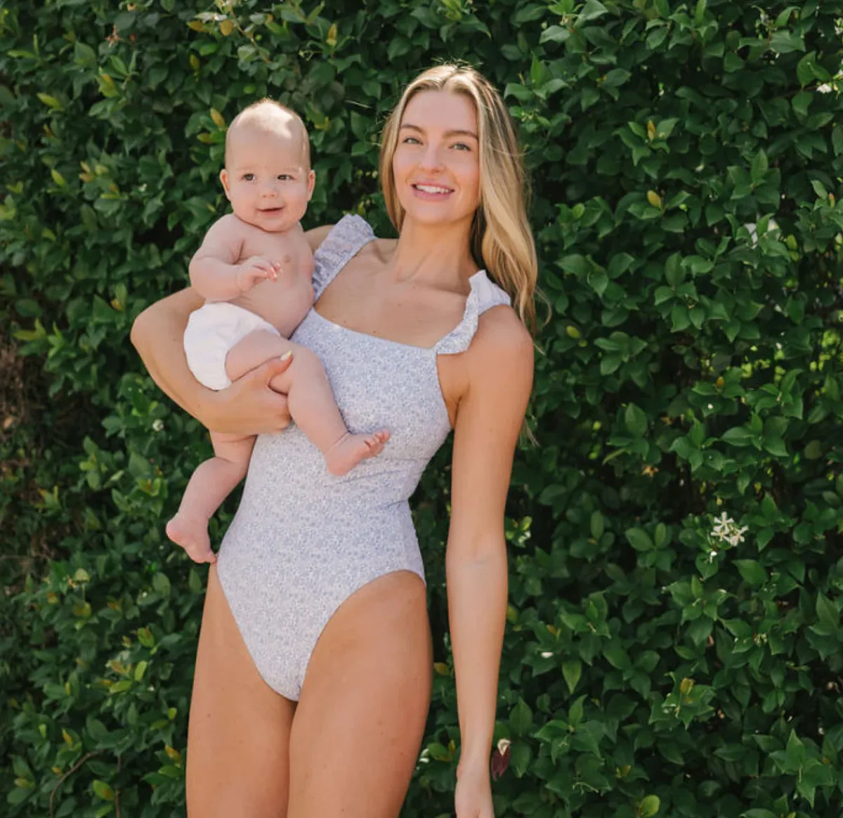 minnow Baby Diaper Cover | Swim White Hot