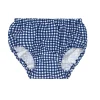 minnow Baby Diaper Cover | Swim Navy Gingham Clearance