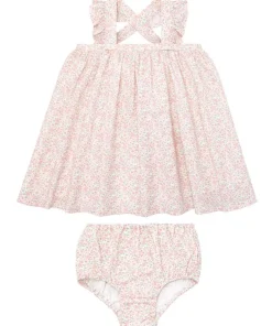 minnow Baby Flutter Tank Bloomer Set Antique Floral Best