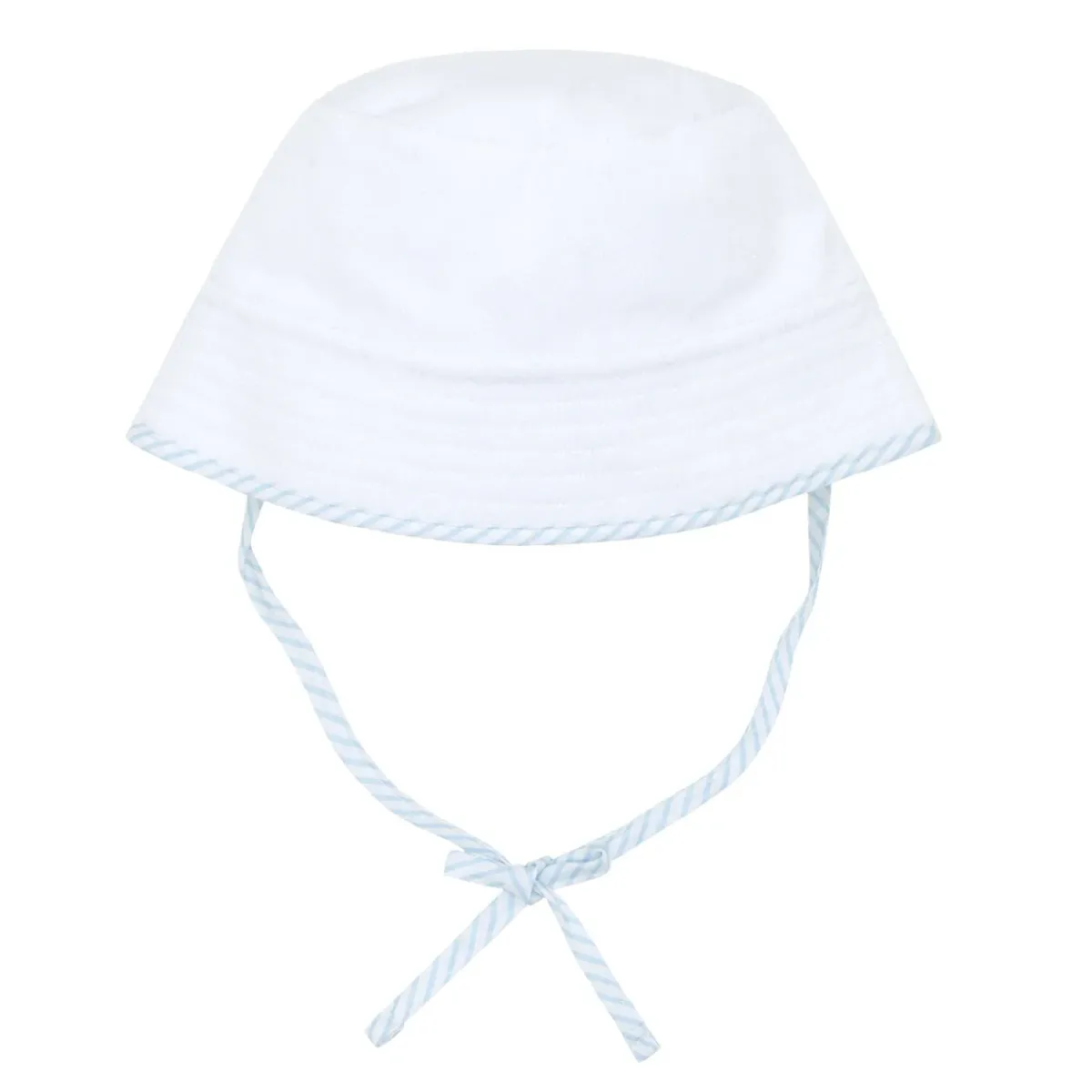 minnow Baby French Terry Bucket Hat | Swim White Best
