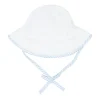 minnow Baby French Terry Sun Hat | Swim White Best