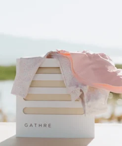 minnow Baby Girls' First Beach Day Bundle Antique Floral Hot