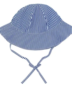 minnow Baby Sun Hat | Swim Navy Stripe Clearance