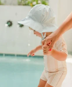minnow Baby Sun Hat | Swim Light Blue Best