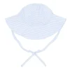 minnow Baby Sun Hat | Swim Powder Blue Stripe Outlet