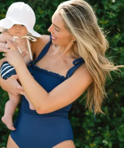 minnow Baby Sun Hat | Swim White Clearance