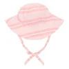 minnow Baby Sun Hat Sorbet Pink Stripe New