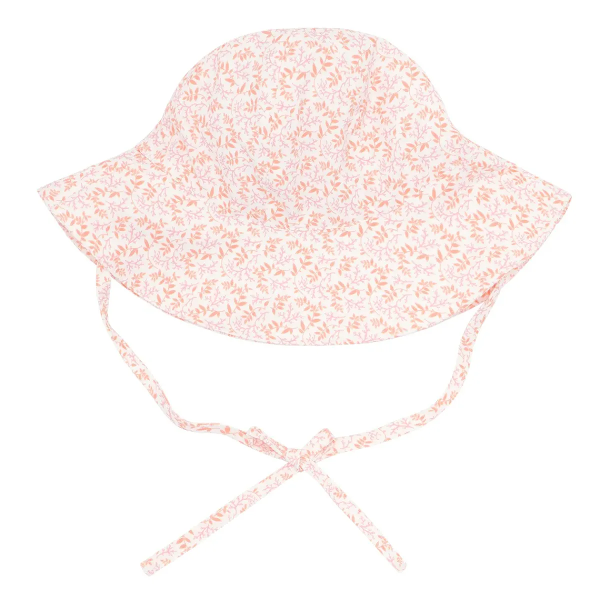 minnow Baby Sun Hat Calypso Coral Botanic Clearance