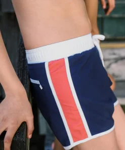 minnow Boys And Dusty Red Boardie | Swim Navy Fashion