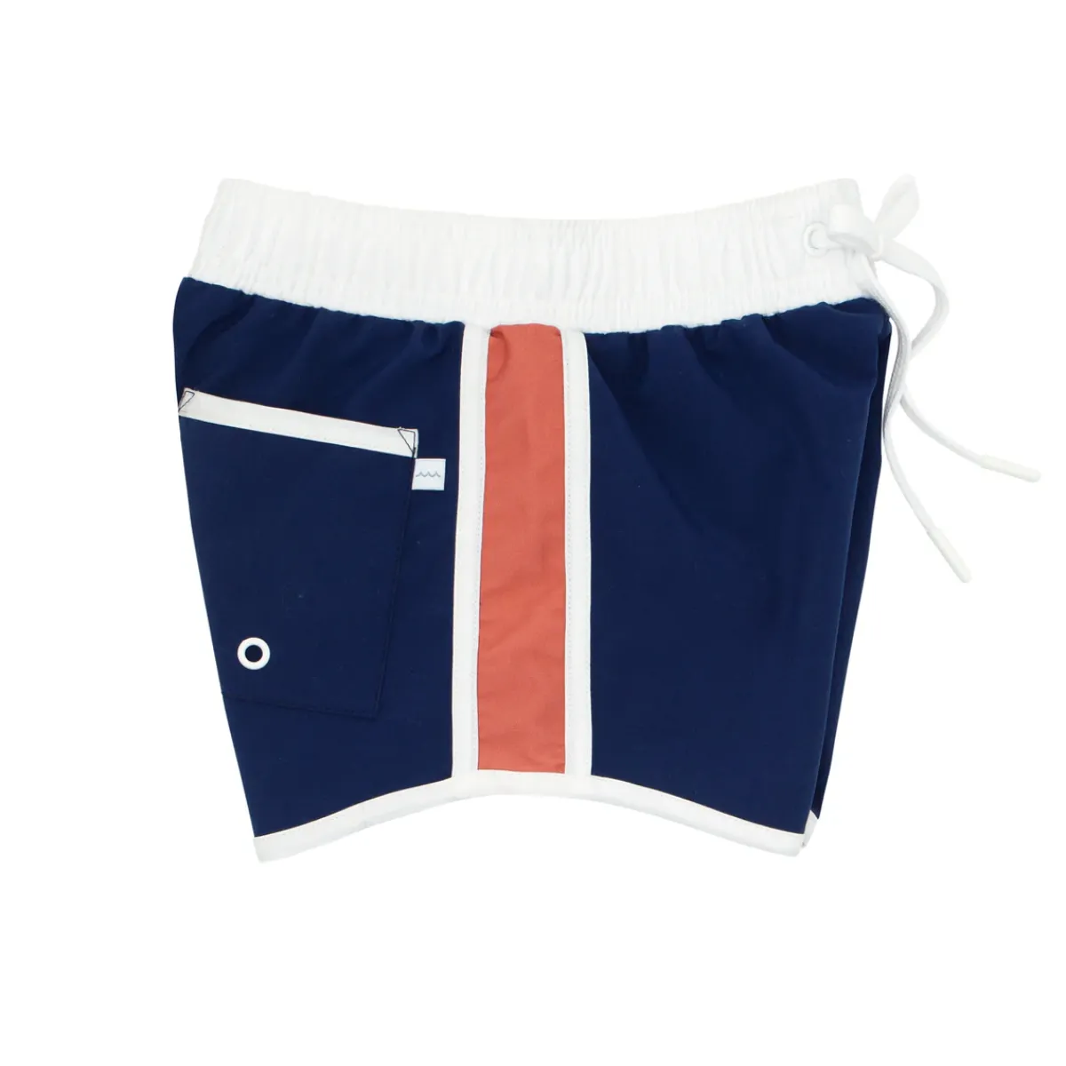 minnow Boys And Dusty Red Boardie | Swim Navy Fashion