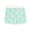 minnow Boys Board Short Abaco Green Paisley Clearance