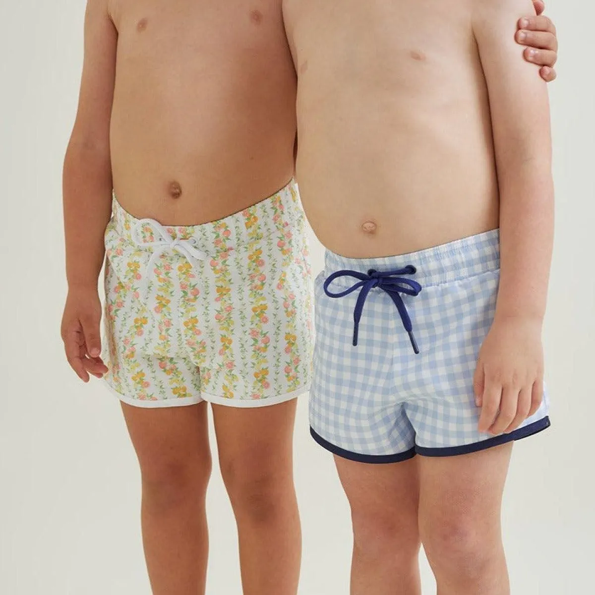 minnow Boys Boardie Linear Citrus Fashion