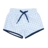 minnow Boys Boardie Oasis Blue Gingham Fashion