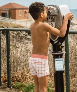 minnow Boys Boardie Windowpane Sale