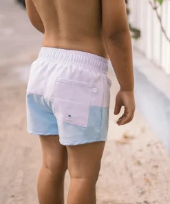 minnow Boys Boardie Bay Lavender Colorblock Sale