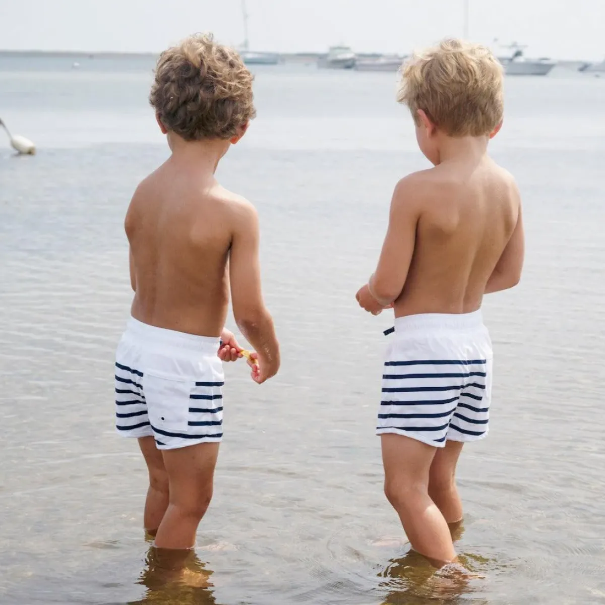 minnow Boys Boardie Breton Stripe Clearance