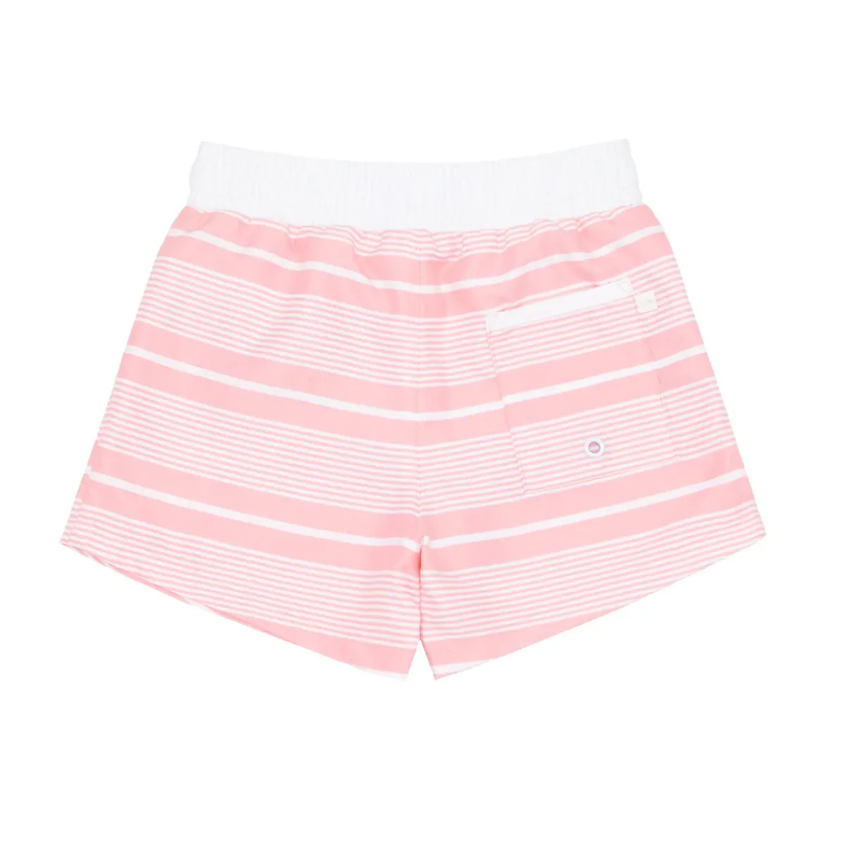 minnow Boys Boardie With Pockets Sorbet Pink Stripe Discount