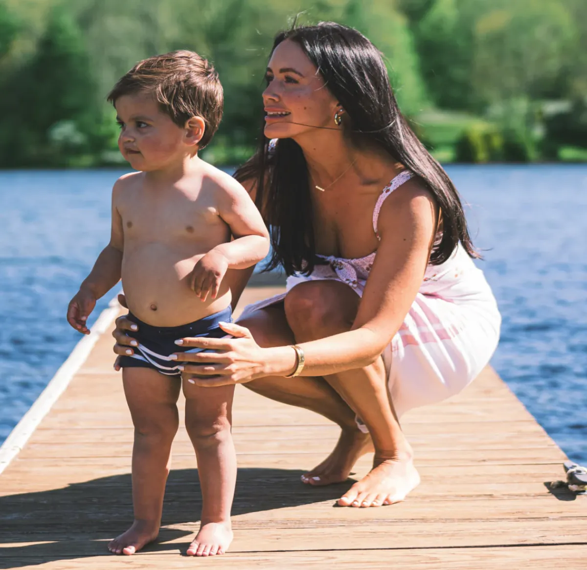 minnow Boys Brief | Swim Navy Breton Stripe Clearance