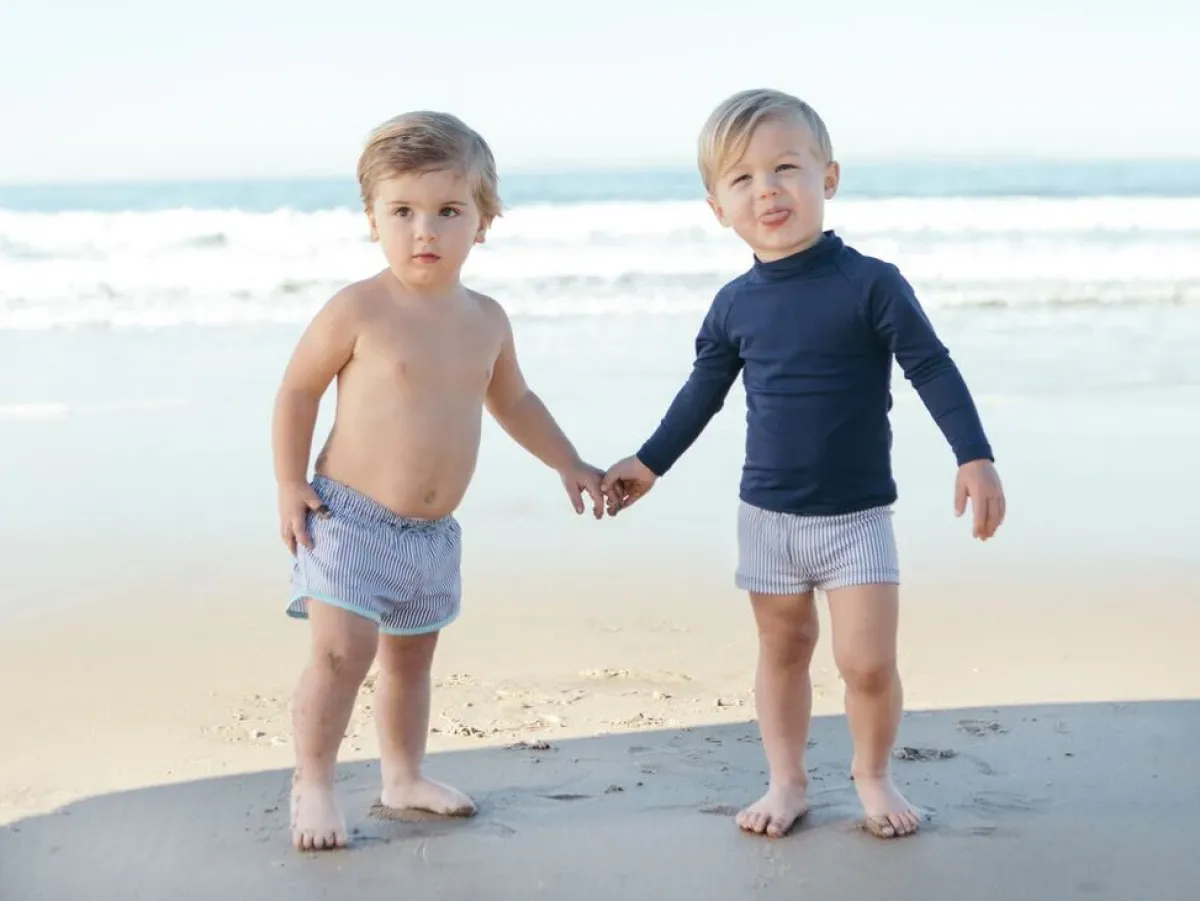 minnow Boys Brief Navy Stripe Outlet