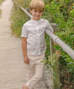 minnow Boys Canvas Pants Tan Hot