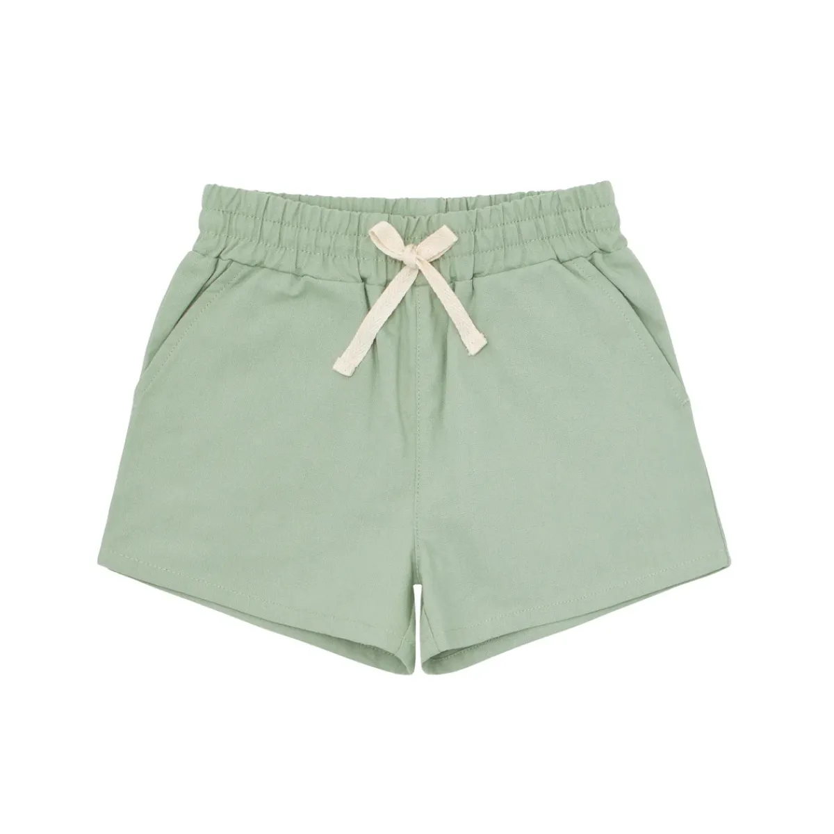 minnow Boys Canvas Short Sea Marsh Green Clearance