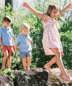 minnow Boys Dusty Red Camp Short Dusty Rose Fashion