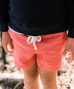 minnow Boys Dusty Red Camp Short Dusty Rose Fashion