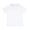 minnow Boys French Terry Polo Shirt | Swim White Best