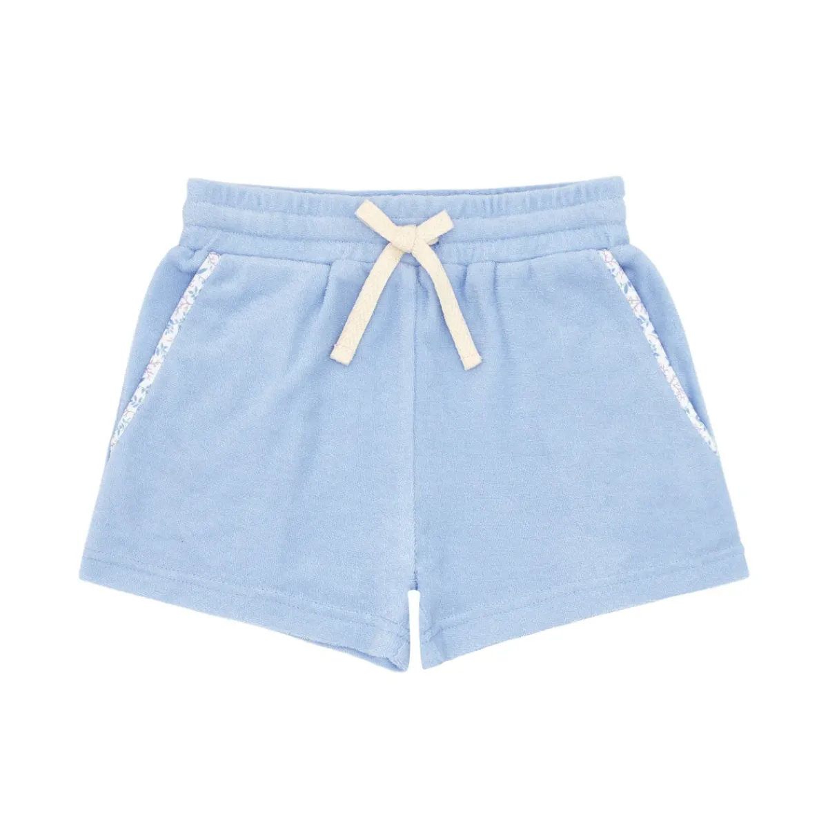 minnow Boys French Terry Short Briland Blue Fashion