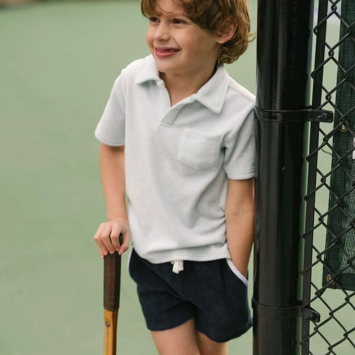 minnow Boys French Terry Short | Swim Navy Discount